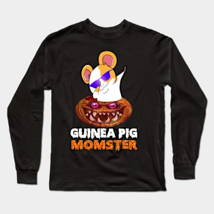 Guinea Pig Momster Halloween (16) Long Sleeve T-Shirt